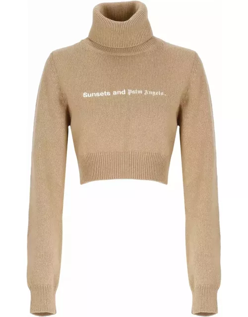 Palm Angels Sunset Cropped Sweater