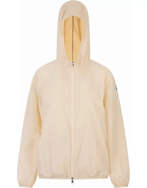 Moncler White Fegeo Hooded Jacket