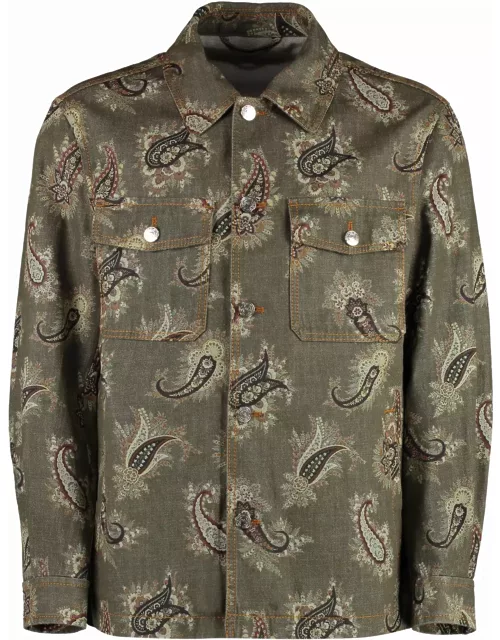 Etro Jacquard Cotton Jacket