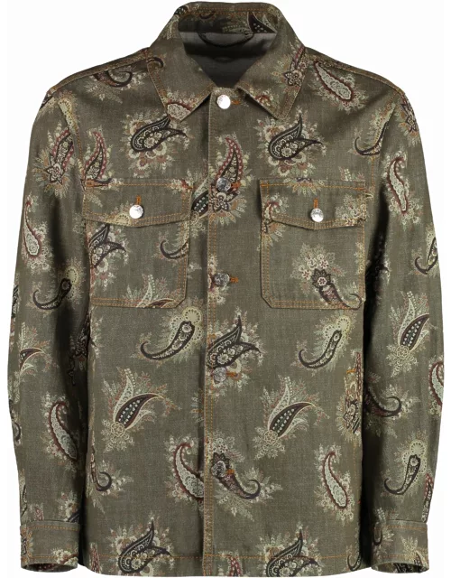 Etro Jacquard Cotton Jacket