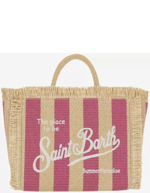 MC2 Saint Barth Colette Tote Bag With Striped Pattern