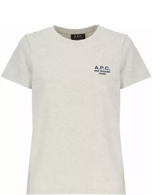 A.P.C. Denise Cotton Crew-neck T-shirt