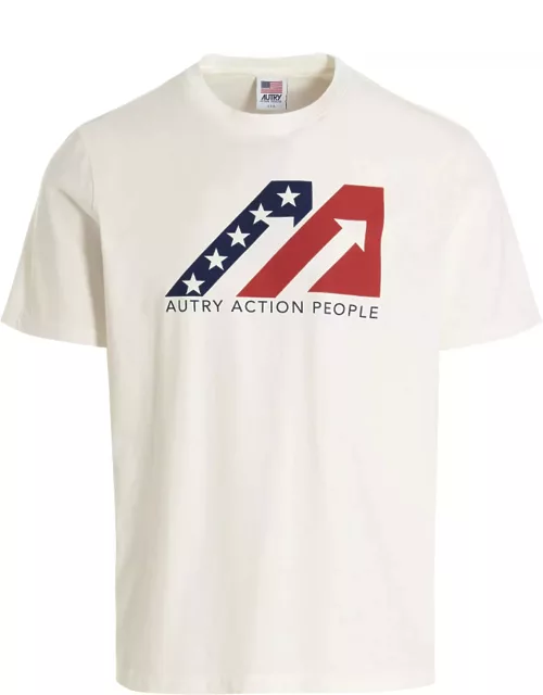 Autry Iconic - Cotton Crew-neck T-shirt