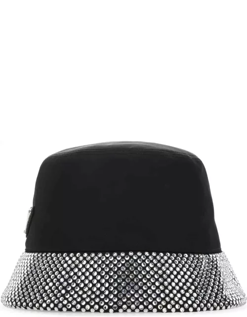 Prada Black Re-nylon Hat