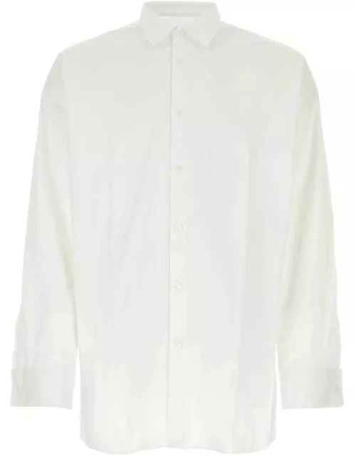 Prada White Poplin Shirt