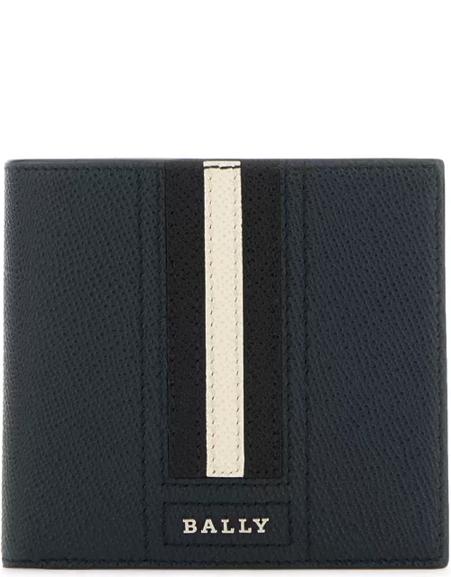 Bally Blue Leather Trasai Wallet