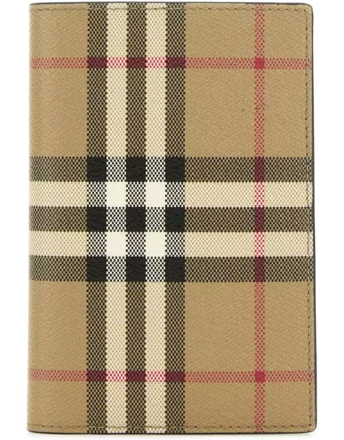 Burberry Printed Canvas Wallet