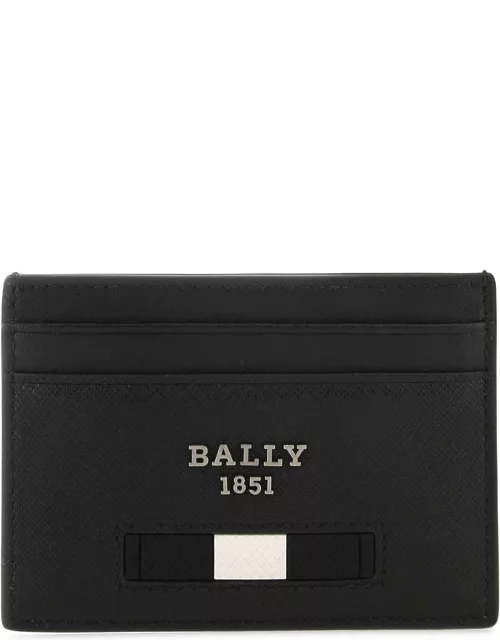 Bally Black Leather Card Holder
