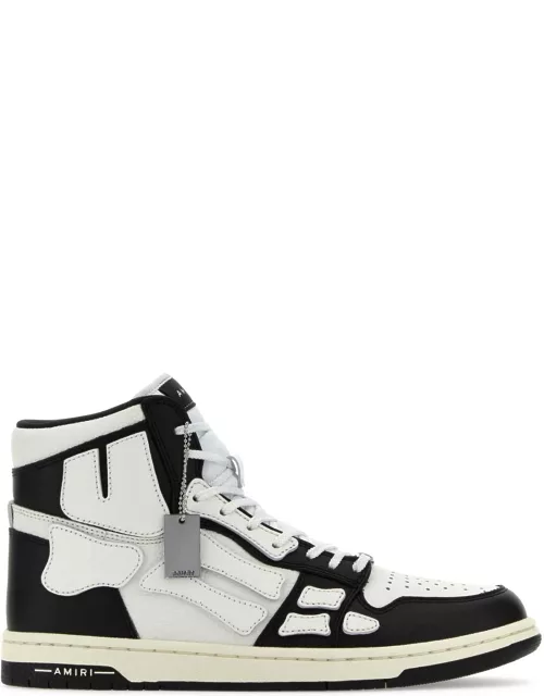 AMIRI Two-tone Leather Skel Sneaker