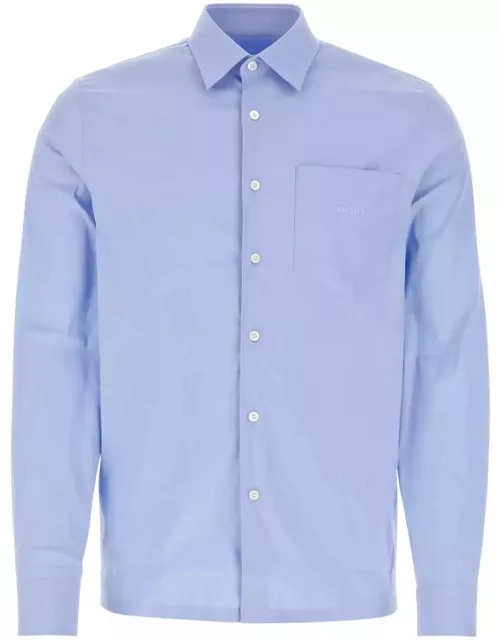 Prada Powder Blue Poplin Shirt