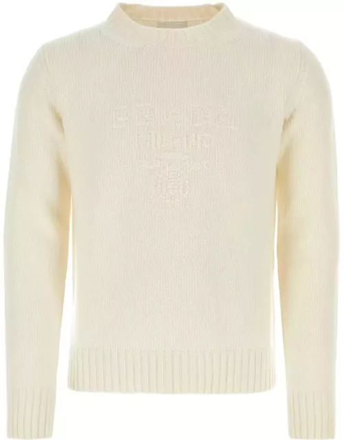 Prada Ivory Wool Blend Sweater