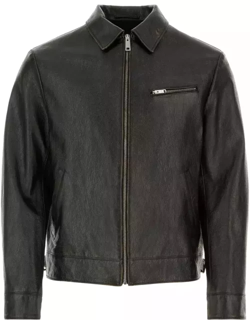 Prada Black Leather Jacket