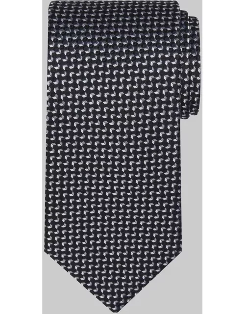 JoS. A. Bank Men's Traveler Collection Paisley Tie, Black, One