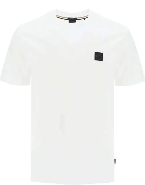 BOSS regular fit t-shirt with patch design