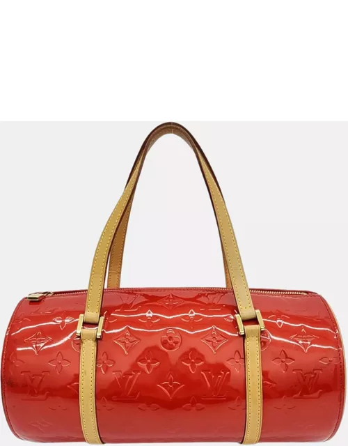 Louis Vuitton Red Monogram Vernis Bedford Bag