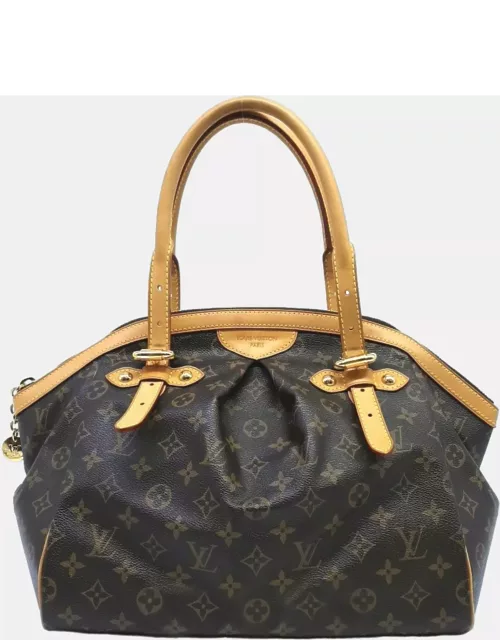 Louis Vuitton Brown Monogram Canvas Tivoli GM Top Handle Bag