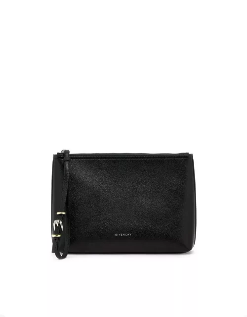 GIVENCHY leather voyou clutch