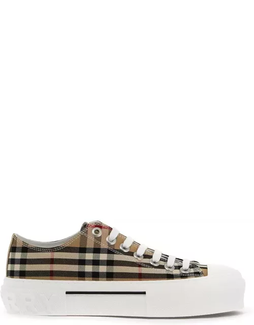 BURBERRY vintage check low sneaker