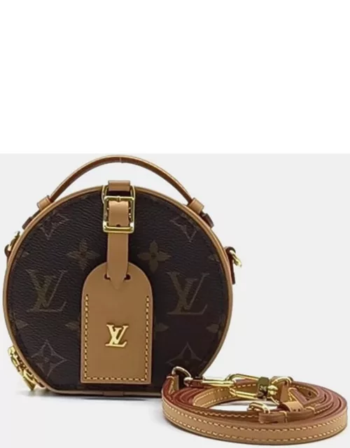 Louis Vuitton Brown Monogram Canvas Mini Boite Chapeau Shoulder Bag