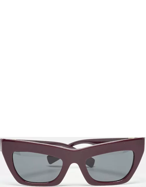 Burberry Plum B4405 Cat Eye Sunglasse