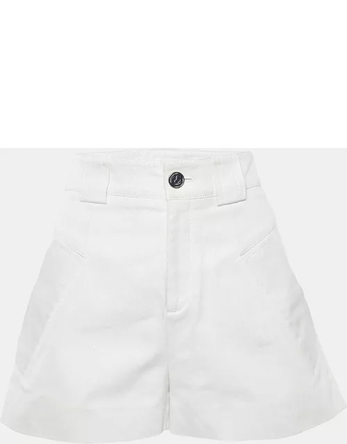 Gucci Ecru Cotton & Silk Shorts