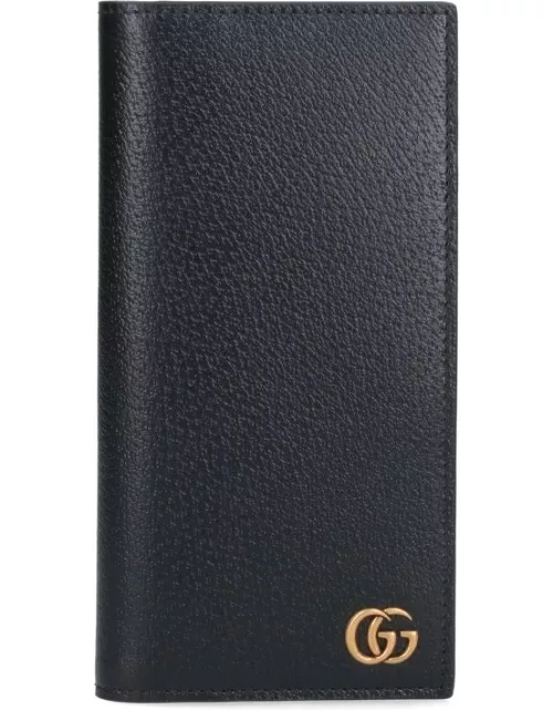 Gucci Long Bi-Fold Wallet "Gg Marmont"