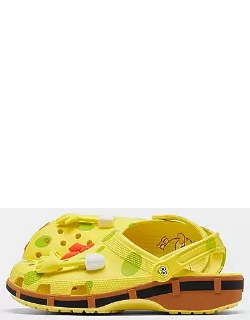 Crocs x SpongeBob SquarePants Classic Clog Shoes (Men's Sizing)