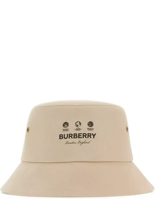 Burberry Beige Gabardine Hat