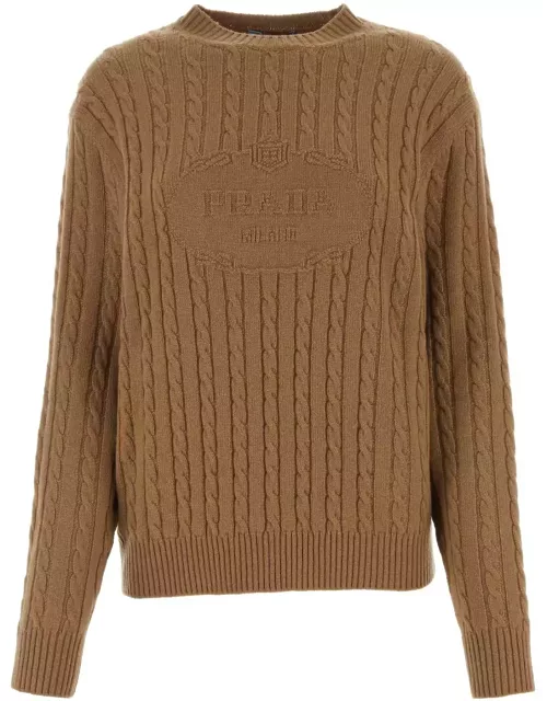 Prada Camel Cashmere Sweater