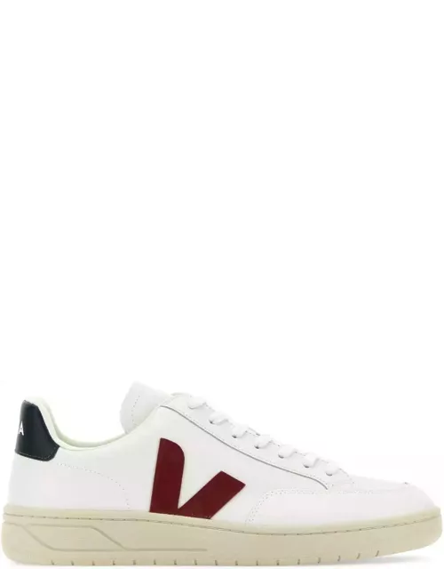 Veja White Leather V-12 Sneaker