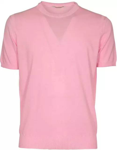 Kangra Crewneck Rib Trim Plain T-shirt