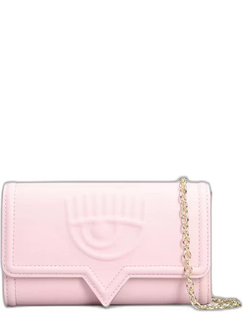 Chiara Ferragni Clutch In Rose-pink Faux Leather