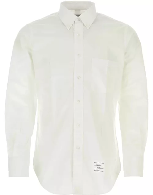 Thom Browne White Popeline Shirt