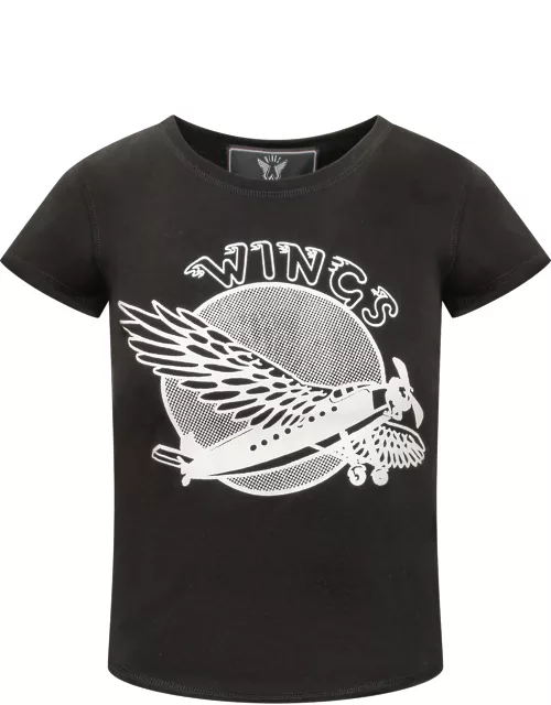 Stella McCartney T-shirt With Wings Print
