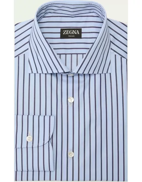 Men's Trecapi Maxi-Stripe Dress Shirt