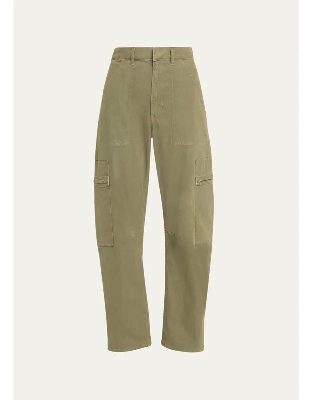 Marcelle Straight Twill Cargo Pant