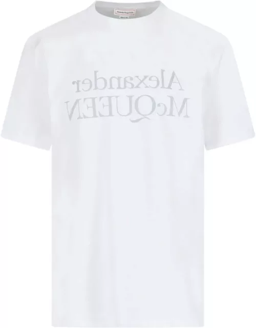 Alexander McQueen 'Logo Riflesso' T-Shirt
