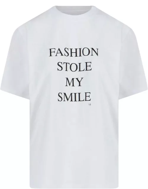 Victoria Beckham 'Slogan' T-Shirt