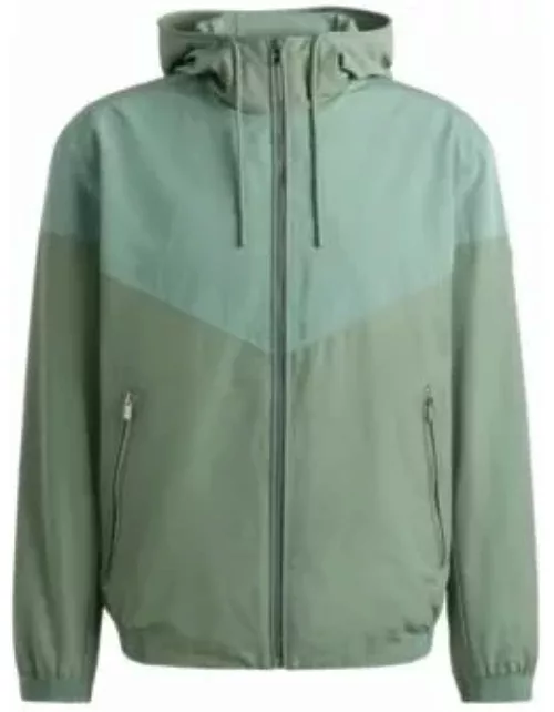 Water-repellent jacket in a regular fit- Light Green Men's Casual Jacket