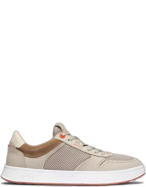 Men's Strada Mix-Leather and Mesh Sneaker
