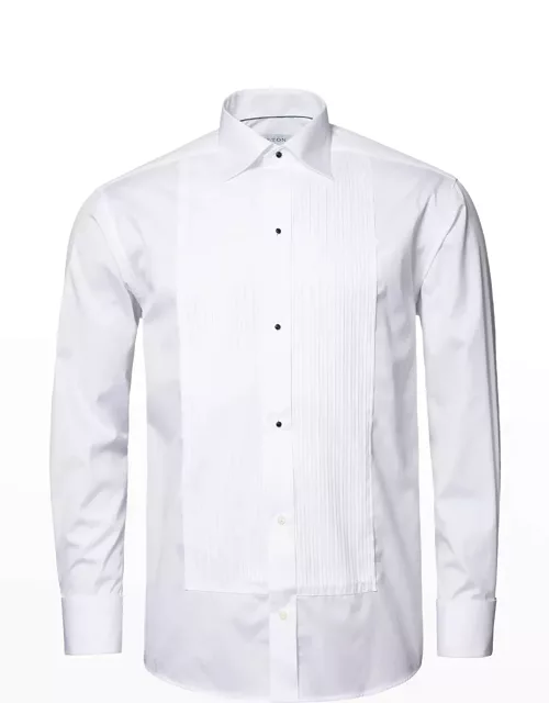Men's Classic Pleated-Bib Formal Shirt