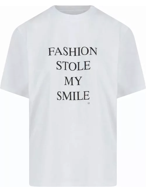 Victoria Beckham slogan T-shirt