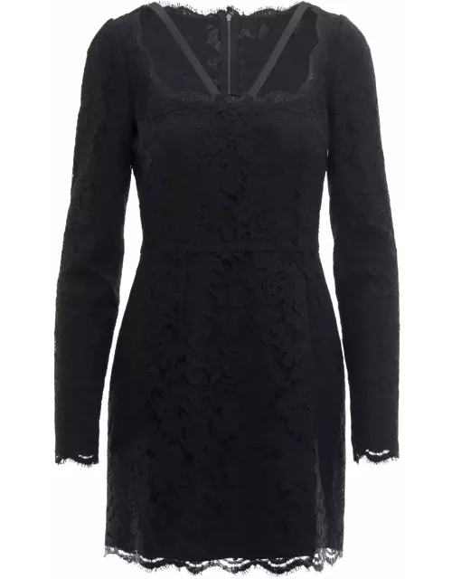 Dolce & Gabbana Lined Lace Dres