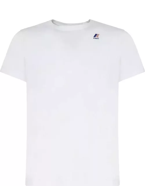 K-Way T-shirt Logo In Cotton