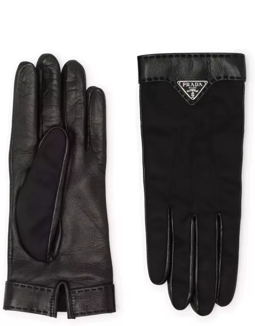 Prada Black Nappa Glove