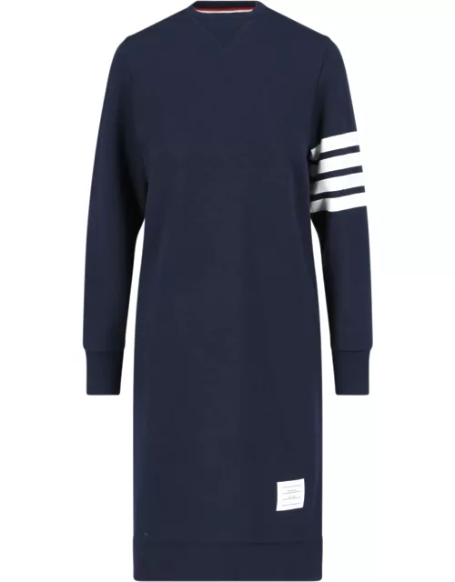 Thom Browne Midi Sweatshirt Dres