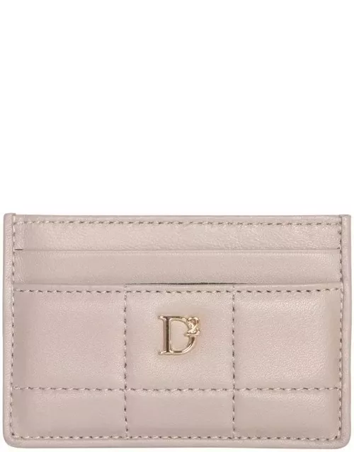 Dsquared2 Logo-plaque Quilted Card Holder