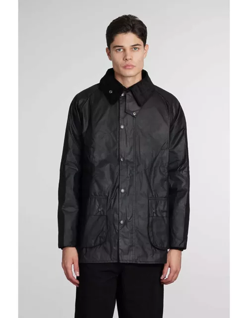 Barbour Casual Jacket In Black Cotton