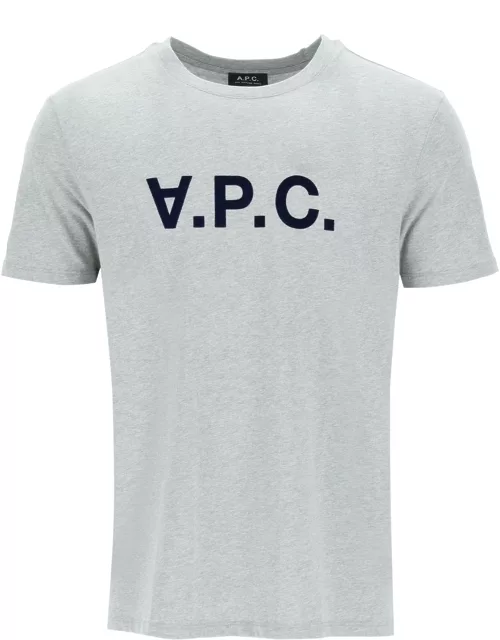 A.P.C. Logo Round Neck T-shirt