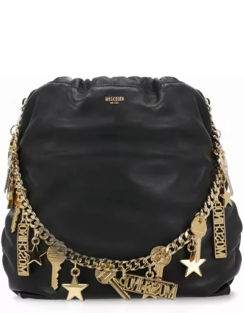 Moschino Leather Shoulder Bag